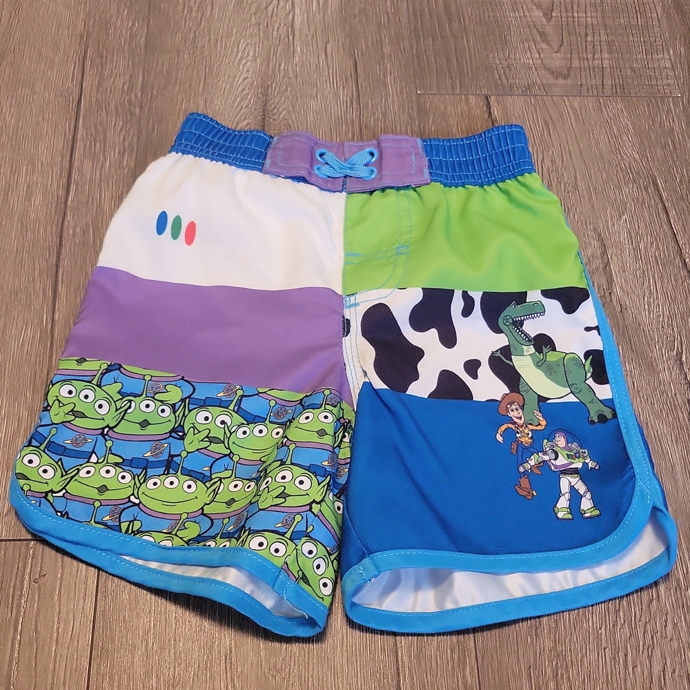 Disney Toy Story Kids Shorts - Green, Blue, and Purple